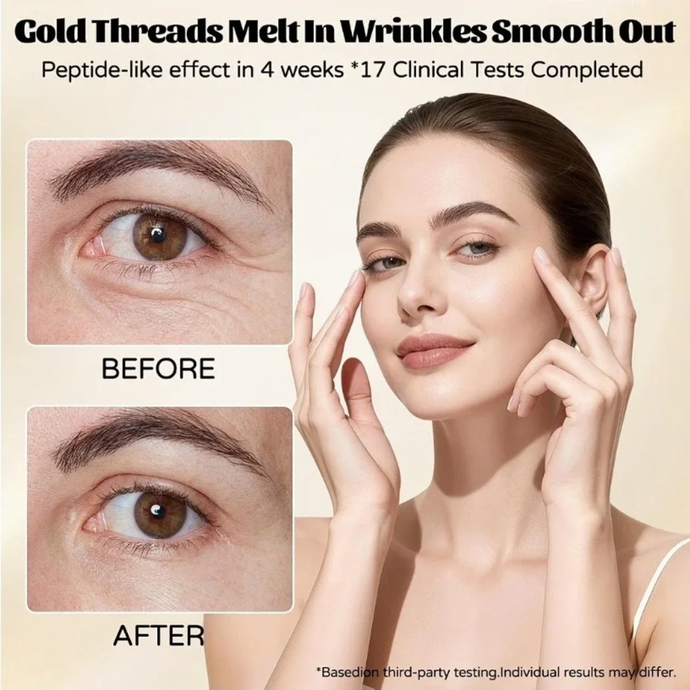 Deep Collagen Silk Peptide Intensive Ampoule,Anti-Aging Hydrating Serum for Face